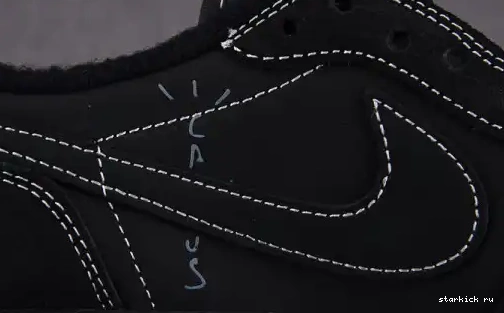 Phantom Scott Low Jordan Black SP DM7866-100 Retro 1 Travis OG 0605